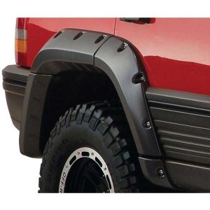 Front and rear fender flares RealTruck Bushwacker Cut-Out Style