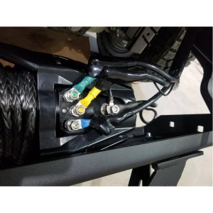 Warn VR Evo control box relocation kit for accessory bumpers Vice Design