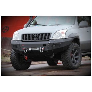 Front steel bumper with winch plate MorE 4x4
