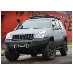 Front steel bumper with winch plate MorE 4x4