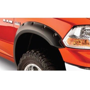Front and rear fender flares Husky Liners Pocket Style long bed