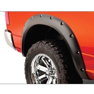 Front and rear fender flares Husky Liners Pocket Style long bed