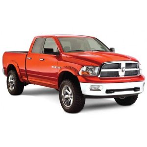 Front and rear fender flares Husky Liners Pocket Style long bed
