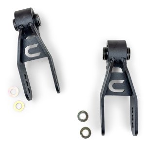 Rear adjustable shackles Clayton Lift 1,5-2"