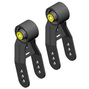 Rear adjustable shackles Clayton Lift 1,5-2"