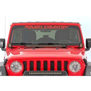 LED light bar 30" Rough Country Black Series