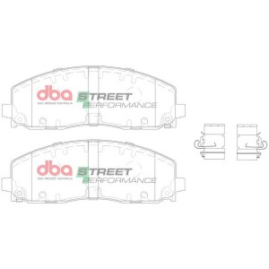 Front brake pad kit DBA Street Performance