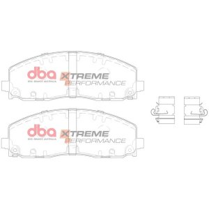 Front brake pad kit DBA Xtreme Performance