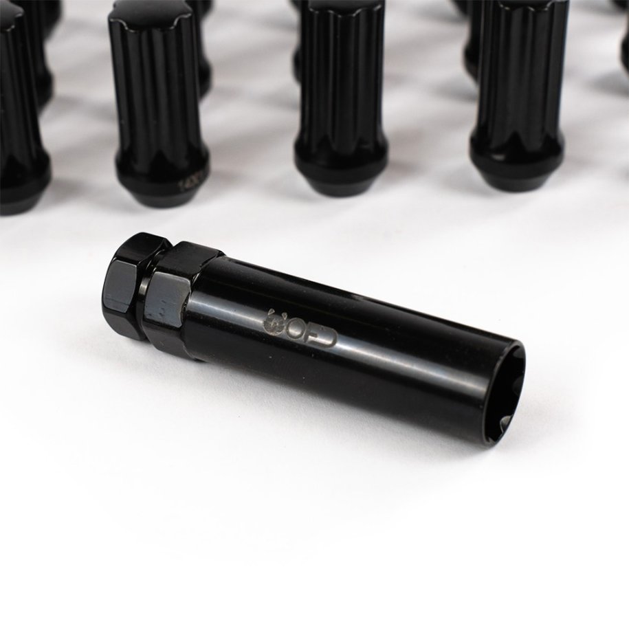 Long wheel lug nuts safety set M14x1,5 OFD