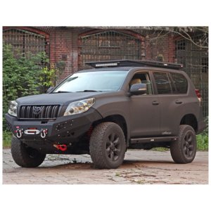 Front steel bumper with winch plate MorE 4x4