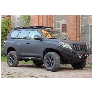 Front steel bumper with winch plate MorE 4x4