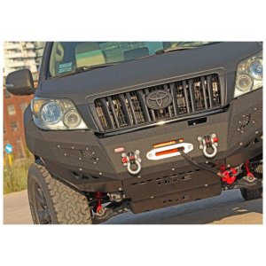 Front steel bumper with winch plate MorE 4x4
