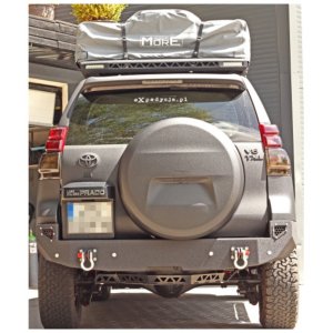 Rear steel bumper MorE 4x4