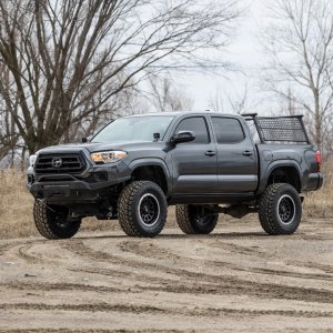 Power running boards Rough Country Double Cab