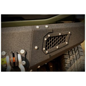Front steel bumper with winch plate MorE 4x4