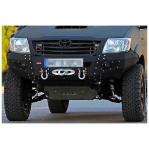 Front steel bumper with winch plate MorE 4x4 Facelift