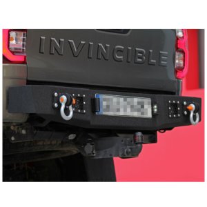 Rear steel bumper MorE 4x4