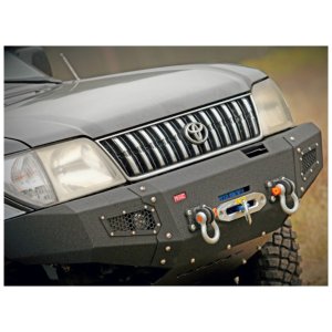 Front steel bumper with winch plate MorE 4x4