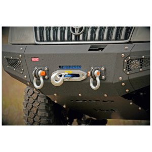 Front steel bumper with winch plate MorE 4x4