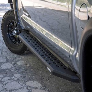 Side steps Bedliner Go Rhino RB20 Crew Cab