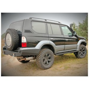 Rear steel bumper MorE 4x4 SWB