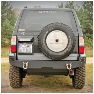 Rear steel bumper MorE 4x4 SWB