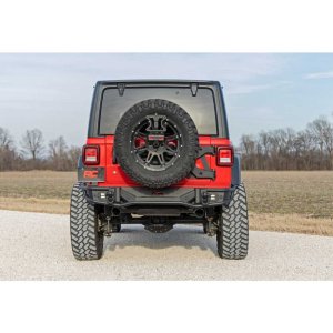 Rear steel tubular bumper with LED lights Rough Country