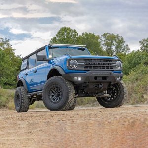 Hidden winch mount Rough Country