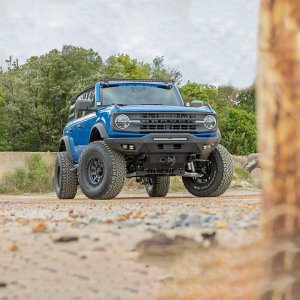 Hidden winch mount Rough Country
