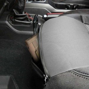 Neoprene seat cover set black/charcoal Smittybilt GEN2