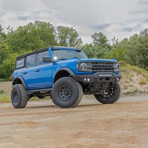 Hidden winch mount Rough Country