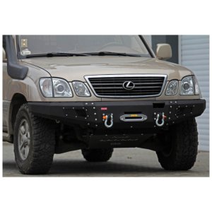 Front steel bumper with winch plate MorE 4x4