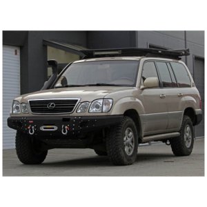 Front steel bumper with winch plate MorE 4x4