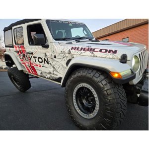 Rear brake line Clayton Lift 0-5"