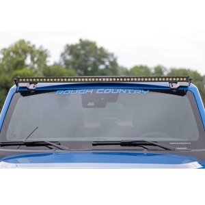 LED light bar 50" upper windshield Black Series Rough Country