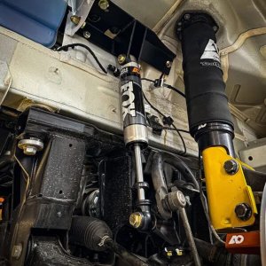 Auxiliary Front Shock Mount Kit Agile Offroad