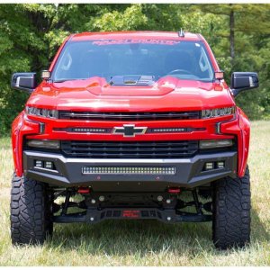 Lower windshield LED 3" kit Rough Country Wide Angle Series