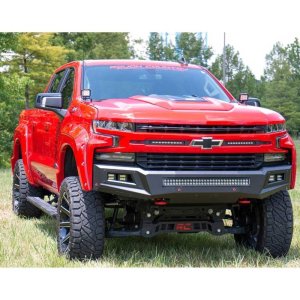 Lower windshield LED 3" kit Rough Country Wide Angle Series
