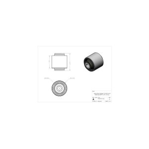 Rear upper control arms bushing Clayton