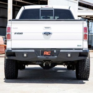 Rear steel bumper with LED lights Rough Country
