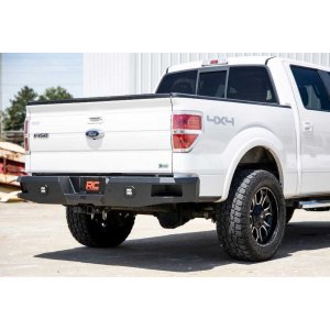 Rear steel bumper with LED lights Rough Country