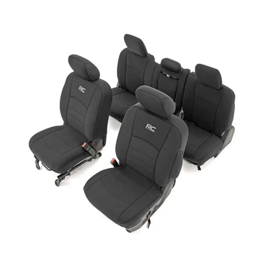 Seat covers neoprene black Rough Country