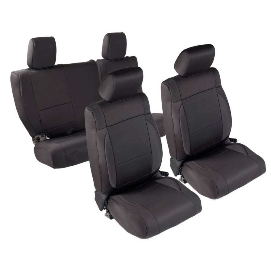 Neoprene seat covers Black Sides/Black Center Smittybilt