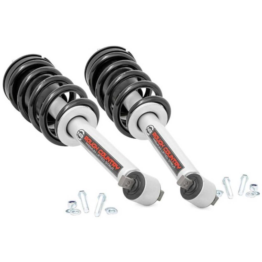 Front Coilover struts Rough Country N3 Premium Lift 6"