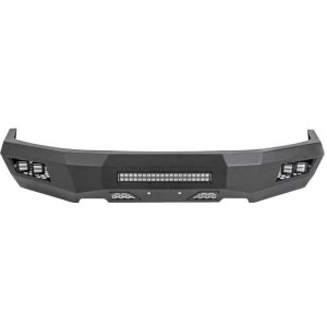 Front steel bumper with LED lights Rough Country 15-17