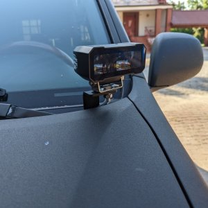Ditch light brackets Bison Gear