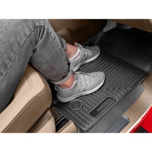 Front and rear floor mats Weatherbeater Husky Liners Crew Cab