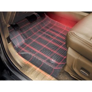 Front and rear floor mats Weatherbeater Husky Liners Crew Cab