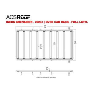 Roof rack full length Leitner Designs ACS