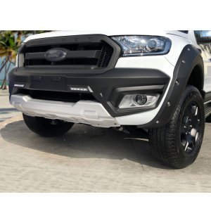 Front bumper guard with LED lights Air Design